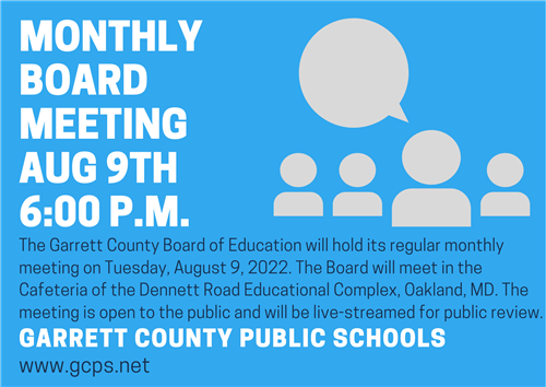 Infographic highlighting details of the August Board meeting.